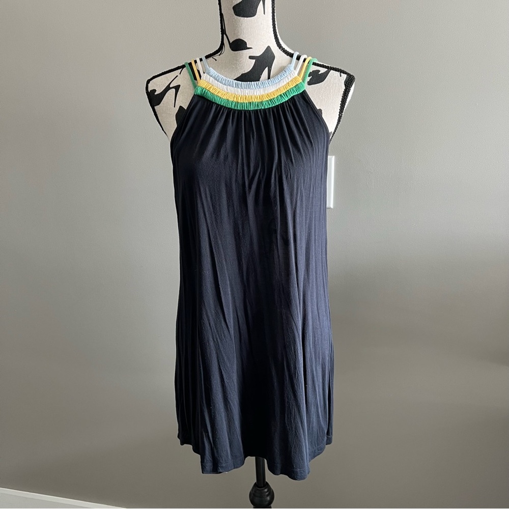 BCBG MaxAzria navy cute summer dress size XS